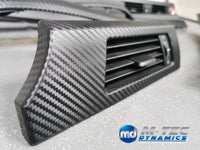 BMW E90 E91  INTERIOR TRIM SET - BLACK 3D CARBON - CIC LCI I-DRIVE