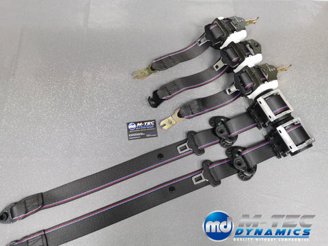 BMW 5-SERIES E60 / M5 COMPETITION FRONT & REAR SEAT BELT SET