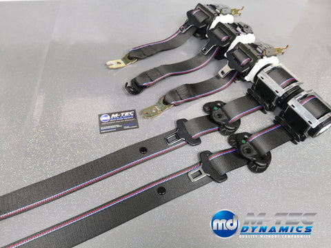 BMW 5-SERIES E60 / M5 COMPETITION FRONT & REAR SEAT BELT SET