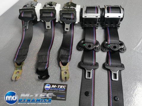 BMW 5-SERIES E60 / M5 COMPETITION FRONT & REAR SEAT BELT SET