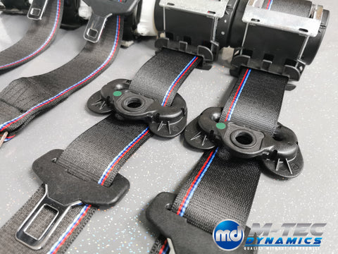 BMW 5-SERIES E60 / M5 COMPETITION FRONT & REAR SEAT BELT SET