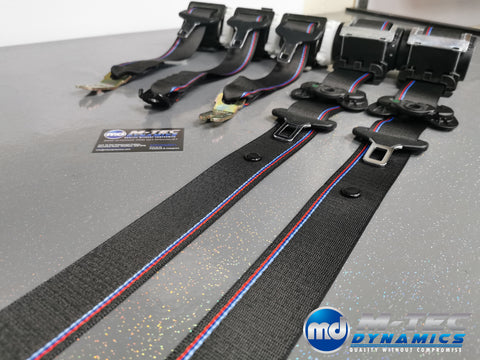 BMW 5-SERIES E60 / M5 COMPETITION FRONT & REAR SEAT BELT SET