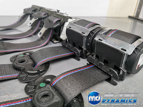 BMW 5-SERIES E60 / M5 COMPETITION FRONT & REAR SEAT BELT SET