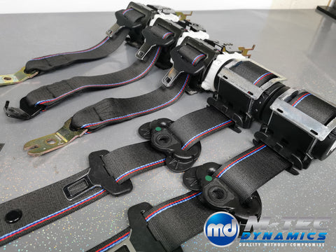 BMW 5-SERIES E60 / M5 COMPETITION FRONT & REAR SEAT BELT SET