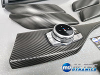 WRAPPING SERVICE - BMW F2X INTERIOR TRIM SET - PERFORMANCE STYLE / TEXTURED CARBON- F20 F21 F22 F23