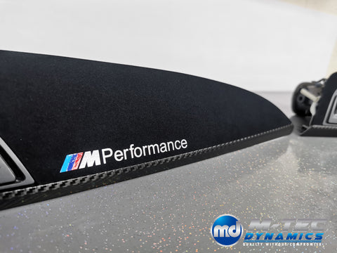 BMW F20 PERFORMANCE STYLE INTERIOR TRIM SET - DEEP TEXTURED GLOSSY CARBON (MTD-TEX)