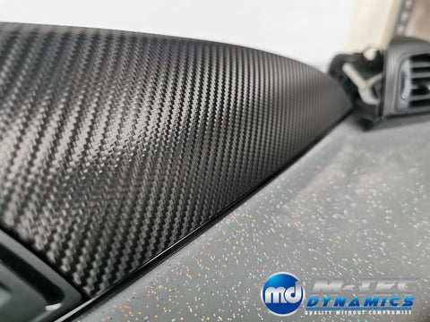 BMW F21 F22 INTERIOR TRIM SET - DEEP TEXTURED GLOSSY CARBON / GLOSS BLACK ACCENT (MTD-TEX)