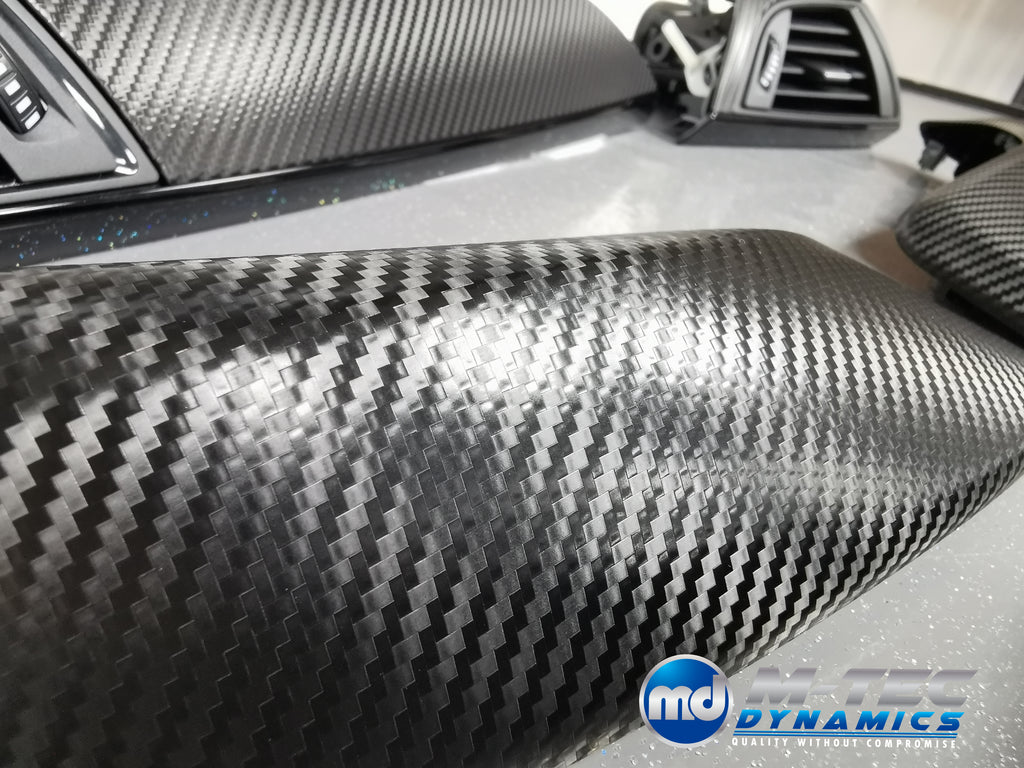 M-TEC DYNAMICS DEEP TEXTURED GLOSSY CARBON FIBRE VINYL (MTD-TEX)