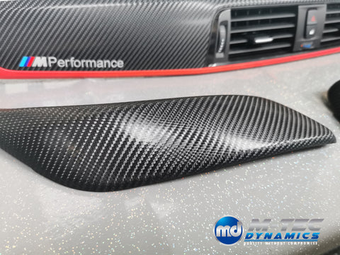 BMW F21 F22 LCI-2 CUSTOM INTERIOR TRIM SET - 4D CARBON / RED ACCENT