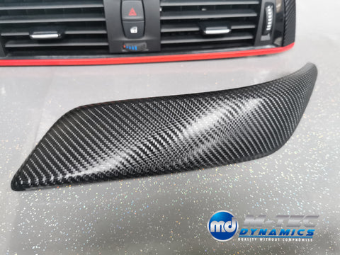 BMW F21 F22 LCI-2 CUSTOM INTERIOR TRIM SET - 4D CARBON / RED ACCENT