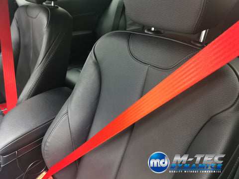 BMW F20 F21 F22 LCI-2 CUSTOM INTERIOR TRIM SET & SEAT BELT PACKAGE (RED)