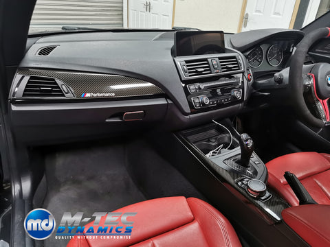 WRAPPING SERVICE - BMW F2X INTERIOR TRIM SET - HIGH GLOSS CARBON (MTD-HG) - F20 F21 F22 F23