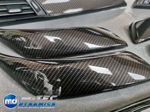 WRAPPING SERVICE - BMW F2X INTERIOR TRIM SET - HIGH GLOSS CARBON (MTD-HG) - F20 F21 F22 F23