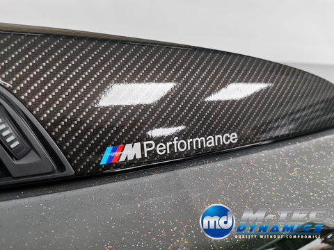 BMW F20 INTERIOR TRIM SET - HIGH GLOSS CARBON / GLOSS BLACK ACCENT (MTD-HG)