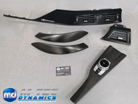 BMW F32 COUPE INTERIOR TRIM SET - PERFORMANCE STYLE / TEXTURED CARBON
