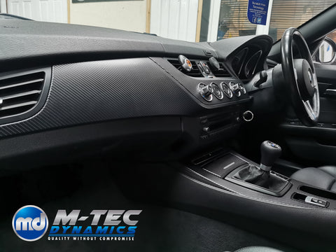 BMW Z4 E89 SE INTERIOR WRAPPING SERVICE - 4D CARBON