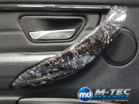 WRAPPING SERVICE - BMW F3X INTERIOR TRIM SET 3M FORGED CARBON / ALCANTARA (CUSTOM) F30 F31 F32 F33 F36