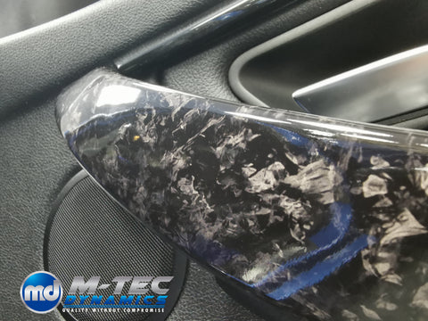 WRAPPING SERVICE - BMW F3X INTERIOR TRIM SET 3M FORGED CARBON / ALCANTARA (CUSTOM) F30 F31 F32 F33 F36