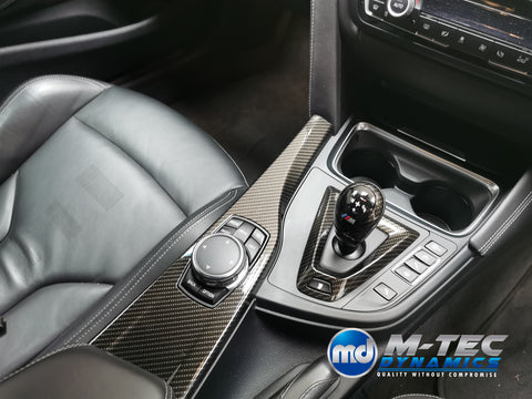 WRAPPING SERVICE - BMW M3 / M4 INTERIOR TRIM SET - HIGH GLOSS CARBON (MTD-HG) - F80 F82