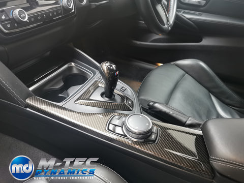 WRAPPING SERVICE - BMW M3 / M4 INTERIOR TRIM SET - HIGH GLOSS CARBON (MTD-HG) - F80 F82