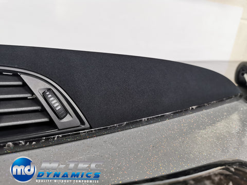 BMW F20 INTERIOR TRIM SET - GLOSS FORGED CARBON / ALCANTARA STYLE (MTD-FC) - COMPLETE SET