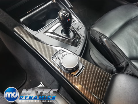 WRAPPING SERVICE - BMW M3 / M4 INTERIOR TRIM SET - HIGH GLOSS CARBON (MTD-HG) - F80 F82