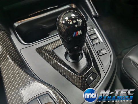 WRAPPING SERVICE - BMW M3 / M4 INTERIOR TRIM SET - HIGH GLOSS CARBON (MTD-HG) - F80 F82