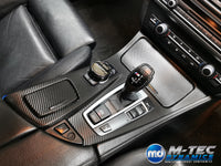 BMW F10 F11 AUTO INTERIOR TRIM SET - DEEP TEXTURED GLOSSY BLACK CARBON (MTD-TEX)