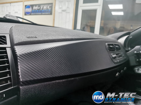 BMW Z4 E85 E86 INTERIOR WRAPPING SERVICE - 3D CARBON