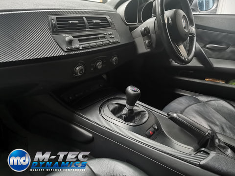 BMW Z4 E85 E86 INTERIOR WRAPPING SERVICE - 3D CARBON