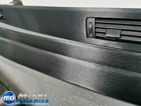 BMW E92 BLACK BRUSHED ALUMINIUM INTERIOR TRIM SET