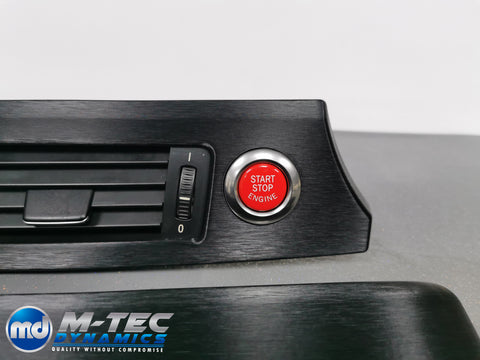 BMW E92 BLACK BRUSHED ALUMINIUM INTERIOR TRIM SET
