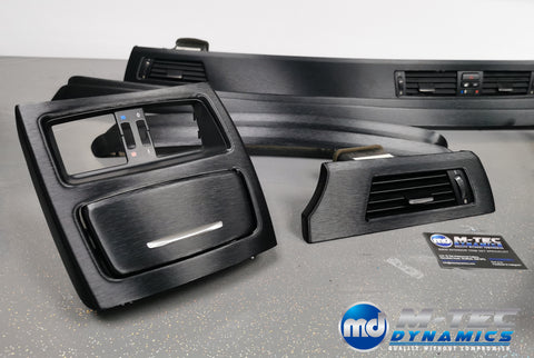 BMW E92 BLACK BRUSHED ALUMINIUM INTERIOR TRIM SET