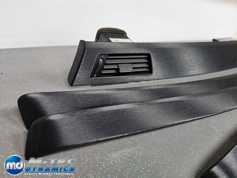 BMW E92 BLACK BRUSHED ALUMINIUM INTERIOR TRIM SET