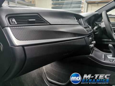 WRAPPING SERVICE - BMW F10 F11 INTERIOR TRIM SET - 3D CARBON