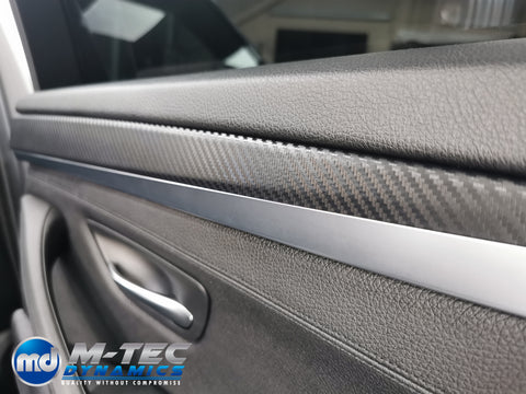 WRAPPING SERVICE - BMW F10 F11 INTERIOR TRIM SET - 3D CARBON