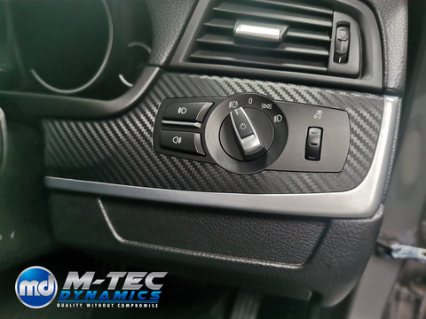 WRAPPING SERVICE - BMW F10 F11 INTERIOR TRIM SET - 3D CARBON