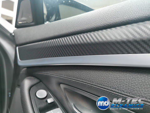 WRAPPING SERVICE - BMW F10 F11 INTERIOR TRIM SET - 3D CARBON