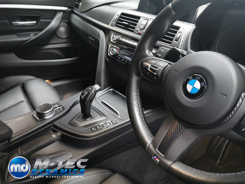 WRAPPING SERVICE - BMW F30 F32 INTERIOR TRIM SET - 3D CARBON