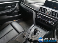WRAPPING SERVICE - BMW F3X INTERIOR TRIM SET - 3D CARBON / SILVER ACCENT (F30 F31 F32 F33 F36)