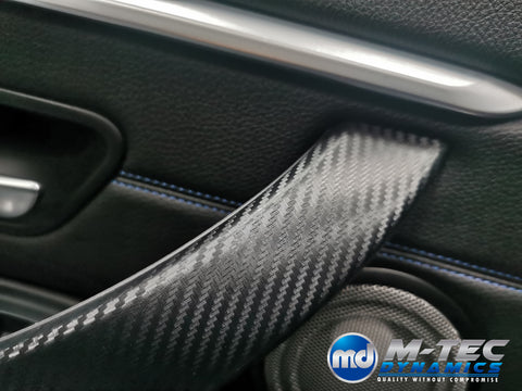 WRAPPING SERVICE - BMW F30 F32 INTERIOR TRIM SET - 3D CARBON