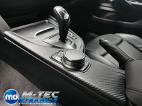 WRAPPING SERVICE - BMW F3X INTERIOR TRIM SET - 3D CARBON / SILVER ACCENT (F30 F31 F32 F33 F36)