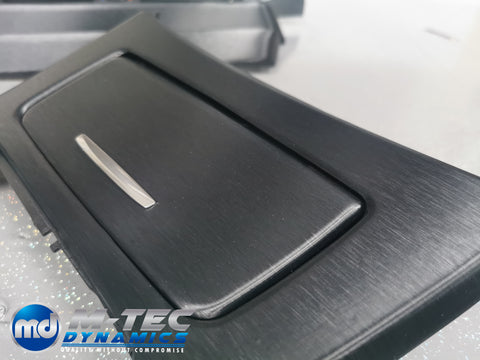 BMW E90 / E91 BLACK BRUSHED ALUMINIUM INTERIOR TRIM SET