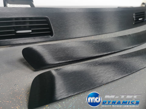 BMW E90 / E91 BLACK BRUSHED ALUMINIUM INTERIOR TRIM SET