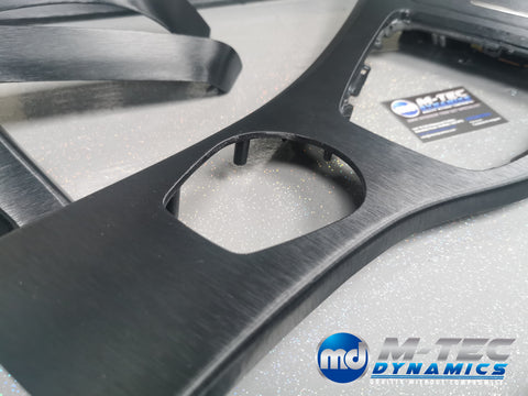 BMW E90 / E91 BLACK BRUSHED ALUMINIUM INTERIOR TRIM SET