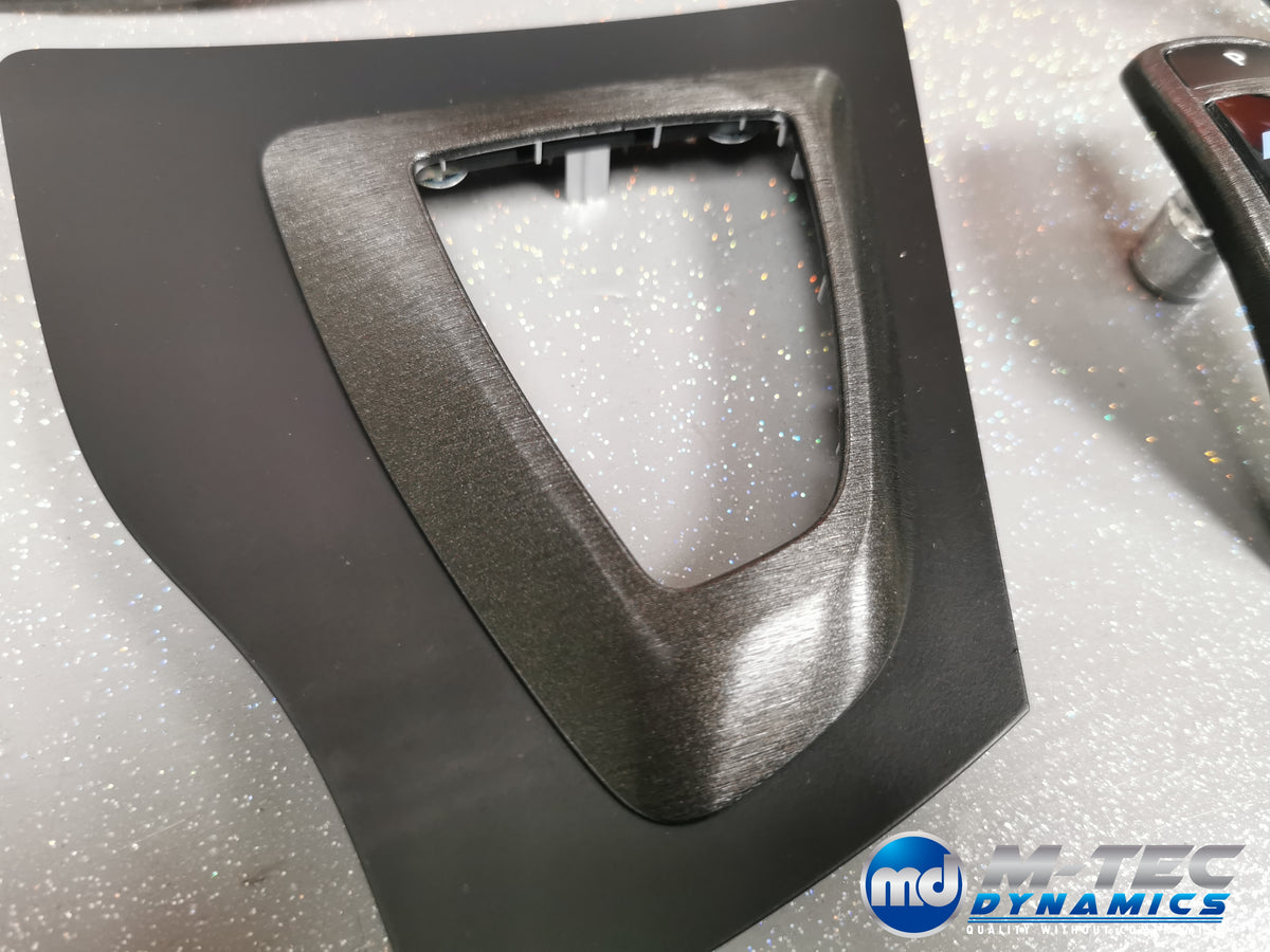 WRAPPING SERVICE - BMW F3X INTERIOR TRIM SET - BLACK BRUSHED ALUMINIUM - F30 F31 F32 F33 F36