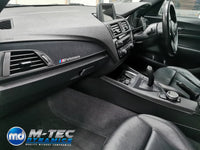 WRAPPING SERVICE - BMW F20 F21 F22 F23 PERFORMANCE STYLE INTERIOR TRIM SET - 3D CARBON / ALCANTARA