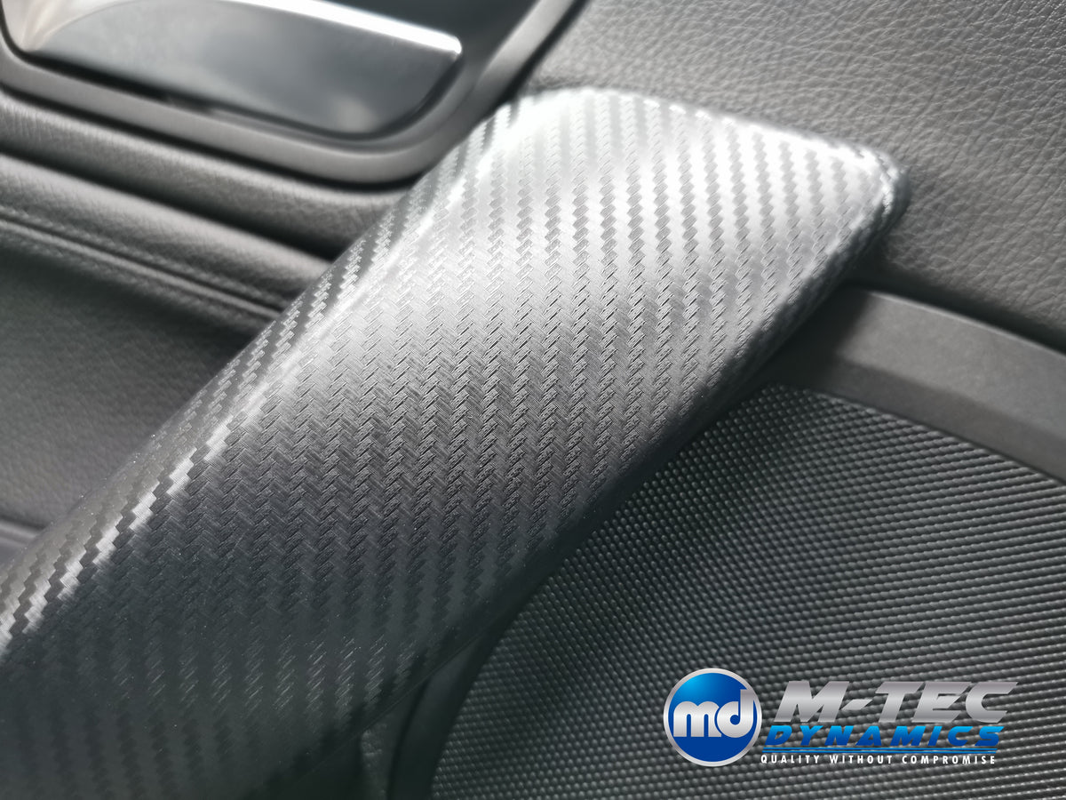 WRAPPING SERVICE - BMW F20 F21 F22 F23 PERFORMANCE STYLE INTERIOR TRIM SET - 3D CARBON / ALCANTARA