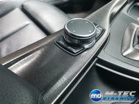 WRAPPING SERVICE - BMW F3X INTERIOR TRIM SET - BLACK BRUSHED ALUMINIUM - F30 F31 F32 F33 F36