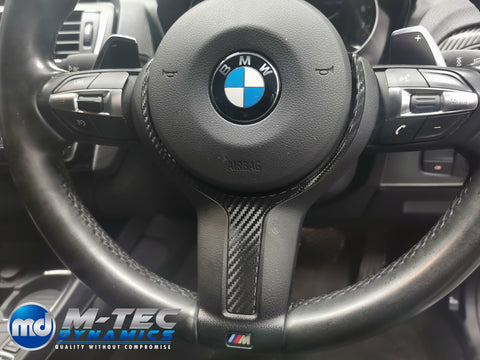 WRAPPING SERVICE - BMW F2X INTERIOR TRIM SET - DEEP TEXTURED GLOSSY CARBON / GLOSS BLACK ACCENT (MTD-TEX) - F20 F21 F22 F23